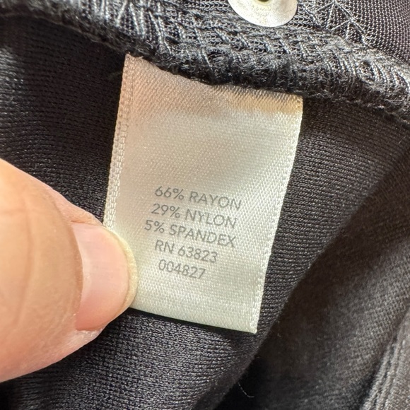 NWT CJ Banks Signature Slimming Moderately Curvy Tapered Leg Black Pants sz 18W - Picture 8 of 12